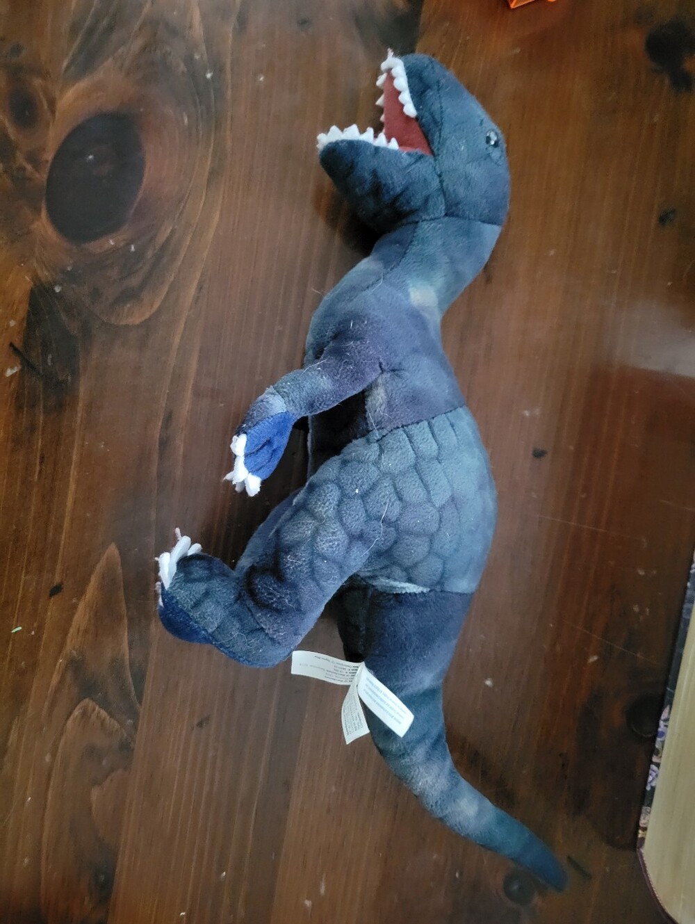 Jurassic World Blue Velociraptor Dinosaur Plush Stuffed Animal Toy, 18"